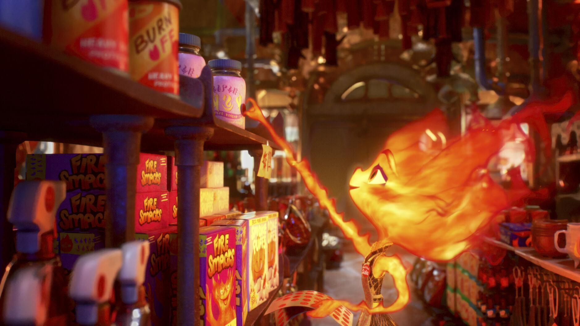 REVIEW: Visual, verbal puns stuff 'Elemental' for better or verse